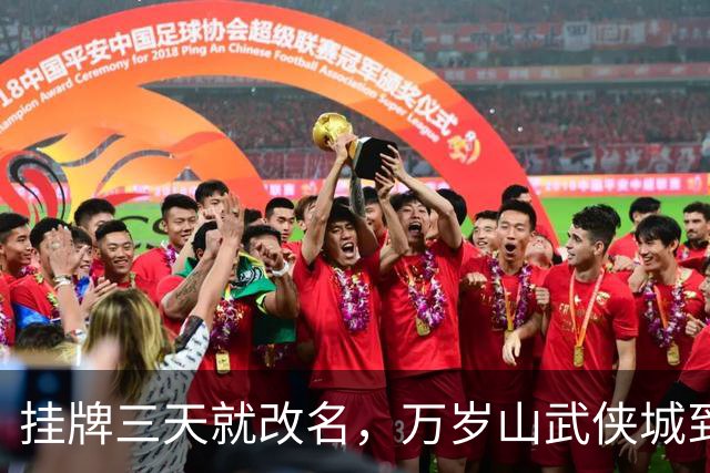 挂牌三天就改名，万岁山武侠城到底要什么？